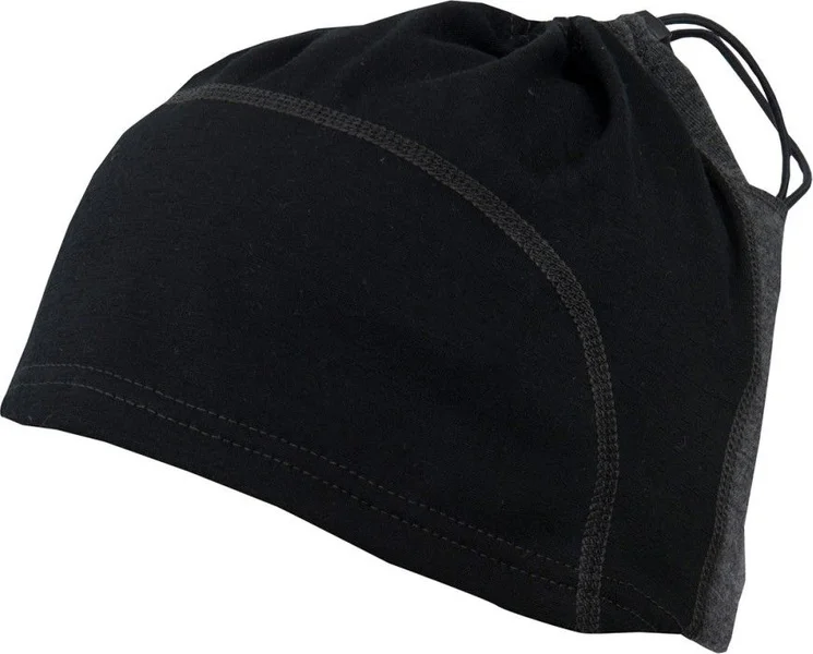 Aclima Lightwool Multifunction Beanie Marengo/Jet Black v:6046114
