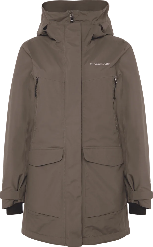 Didriksons Women's Felia Parka Mocha Brown v:3647926