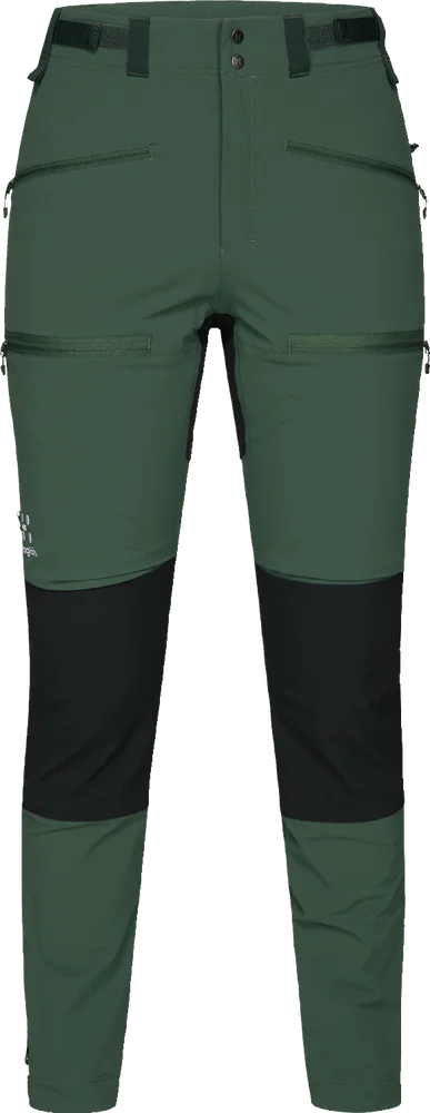 Haglöfs Women’s Rugged Slim Pant Fjell Green/True Black v:1478780 Haglöfs Women’s Rugged Slim Pant Fjell Green/True Black v:1478780