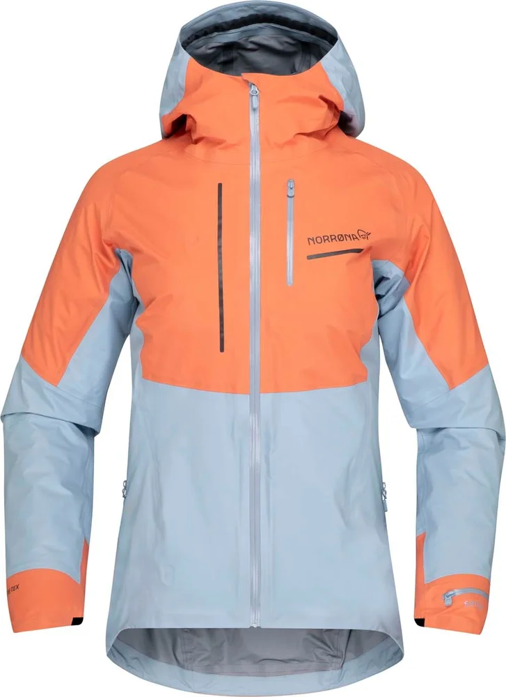 Norrøna Women's Senja GORE-TEX Active Jacket Flamingo/Blue Fog v:4806372
