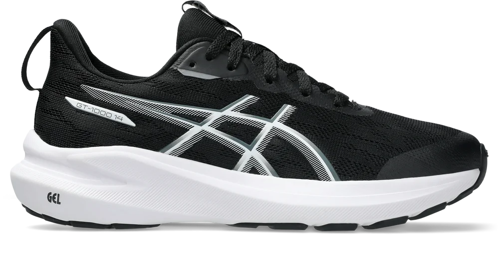 Asics Kids’ GT-1000 14 GS Black/Steel Grey v:8915314