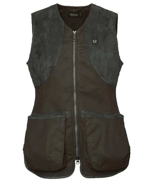 Vintage Dogsport Vest Women Leather Brown v:2781570 Vintage Dogsport Vest Women Leather Brown v:2781570