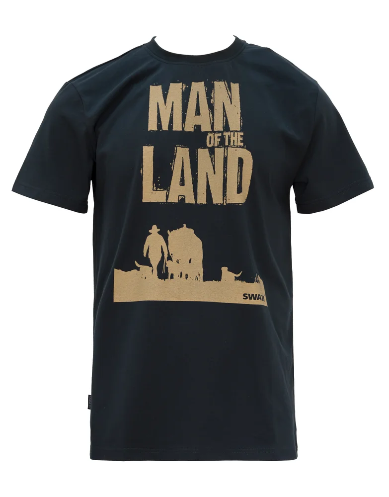 Swazi Men’s Man Of The Land Tee Black v:7505634 Swazi Men’s Man Of The Land Tee Black v:7505634