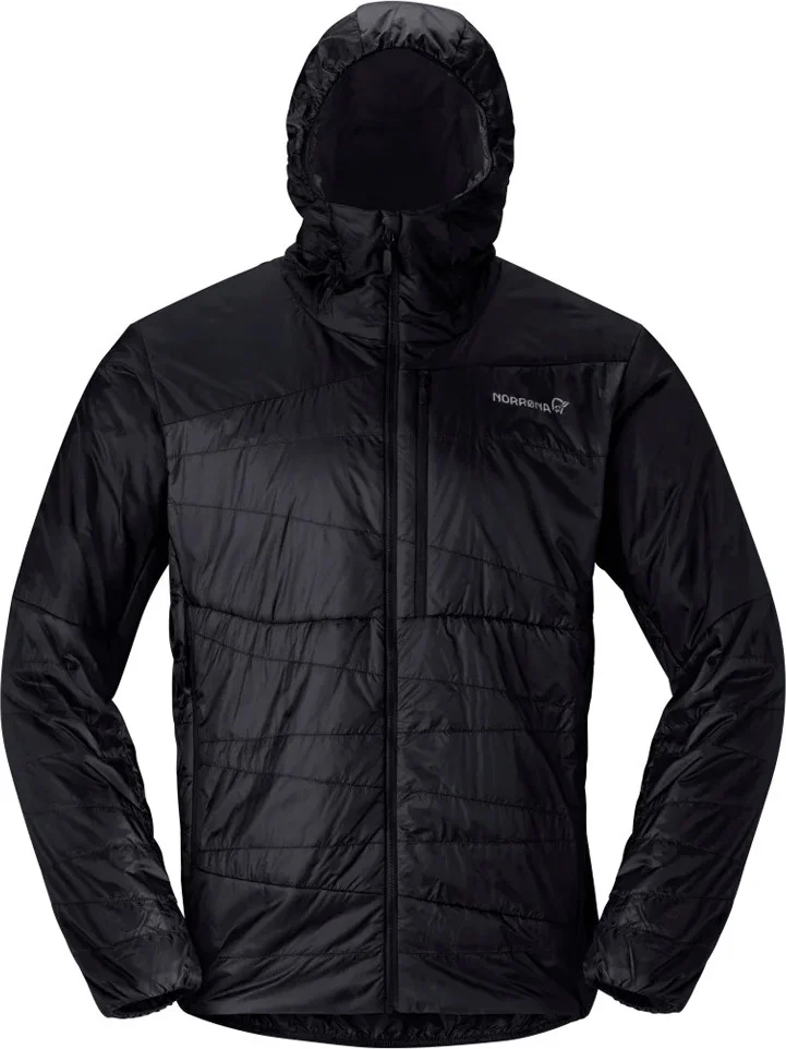 Norrøna Men's Falketind Thermo40 Hood Caviar Black v:2764107