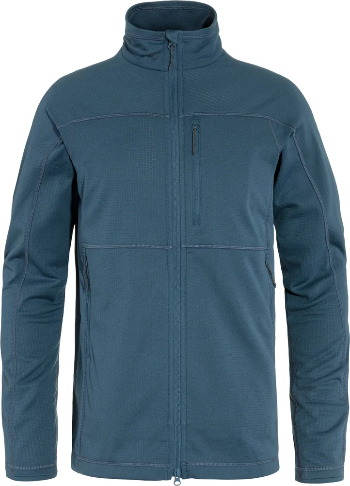 Fjällräven Men’s Abisko Lite Fleece Jacket Indigo Blue v:1363170