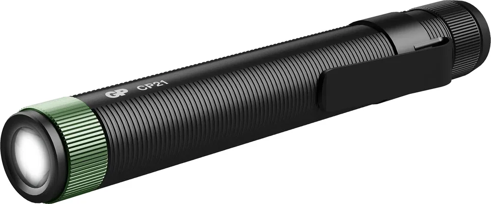 GP Batterier GP Discovery Penlight 20lm CP21 Black v:3852596