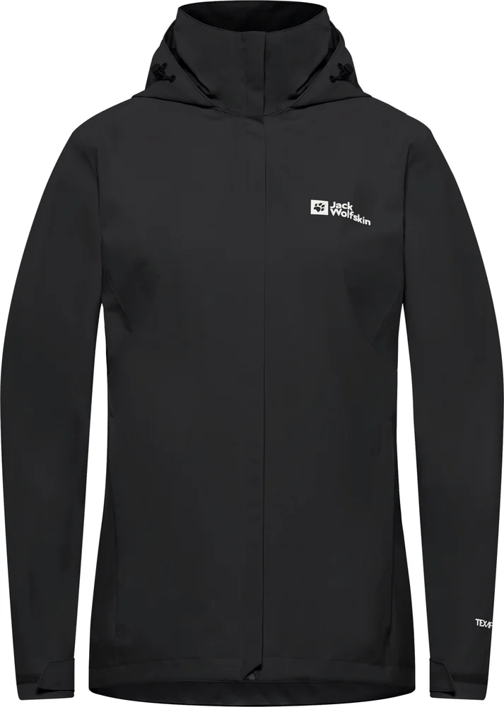 Jack Wolfskin Women's Trailtime 2L Jacket Black v:8606890