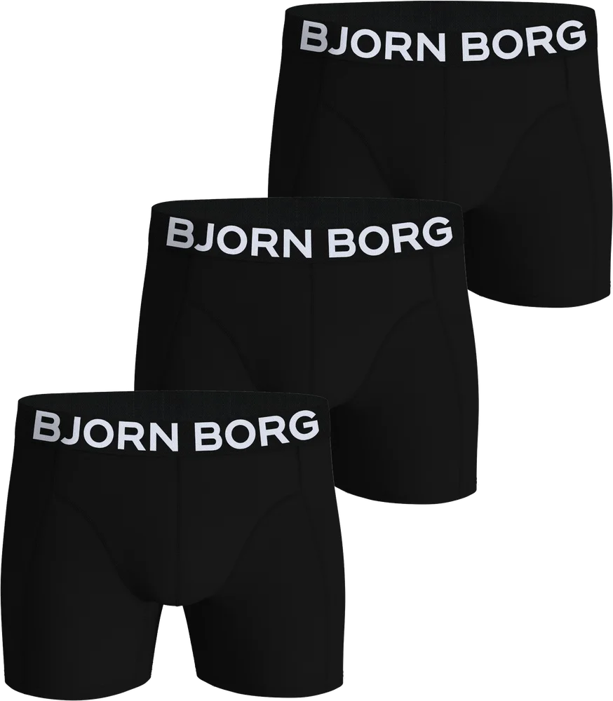 Björn Borg Men's Organic Cotton Stretch Boxer 3-pack Multipack 1 v:2092093