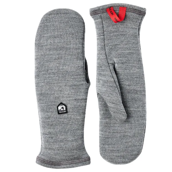Gravita Merino Liner Mitt Unisex Grey v:3638313