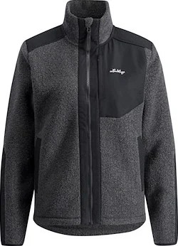 Lundhags Men’s Saruk Wool Pile Mid Full Zip Charcoal v:7024606 Lundhags Men’s Saruk Wool Pile Mid Full Zip Charcoal v:7024606