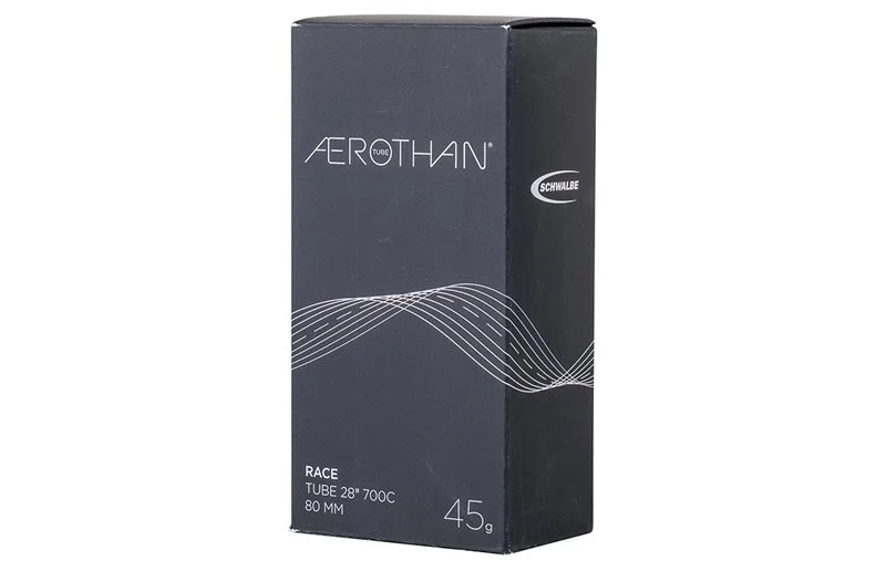 Schwalbe Sykkelslange Aerothan Tube SV20E (23-28x622) Racerventil 80 mm v:2462301