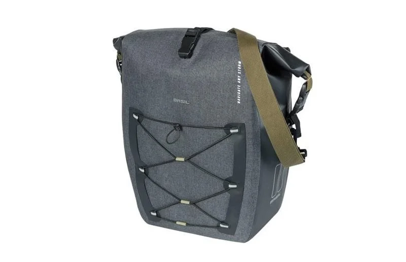 Basil Bagasjebærerveske Navigator Storm Pannier Bag 25-31L v:5648883