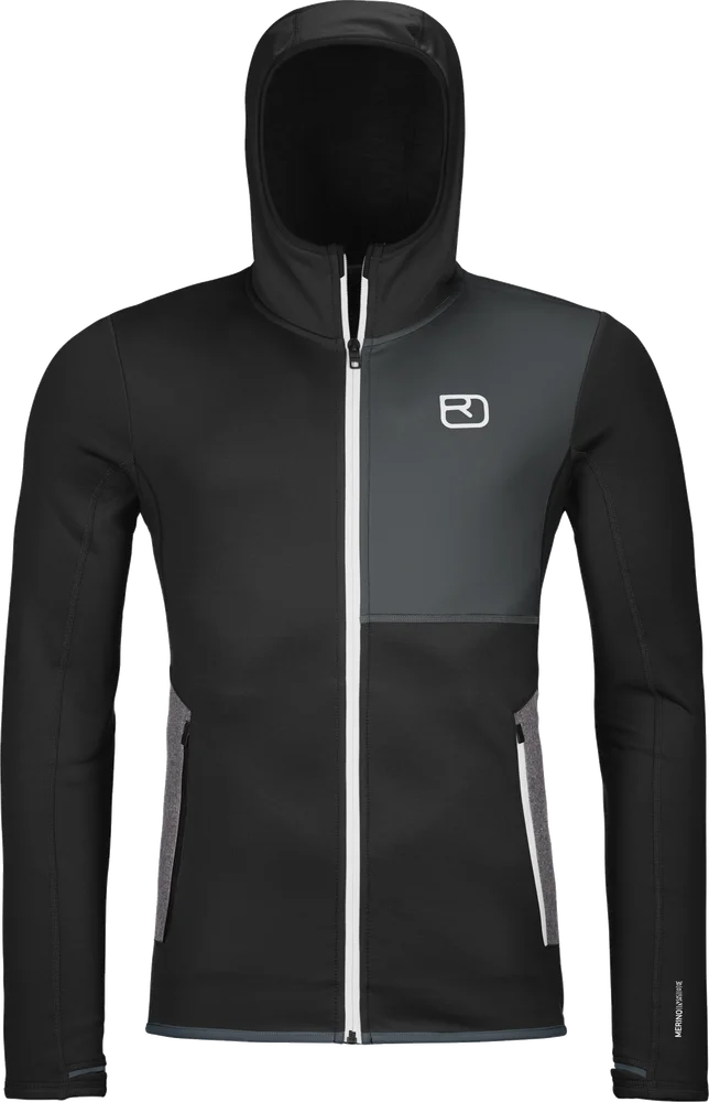 Ortovox Men’s Fleece Hoody Black Raven v:3185570