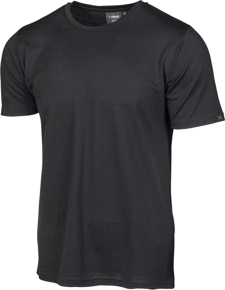 Ivanhoe Men's Underwool Ceasar T-Shirt Black v:7360122
