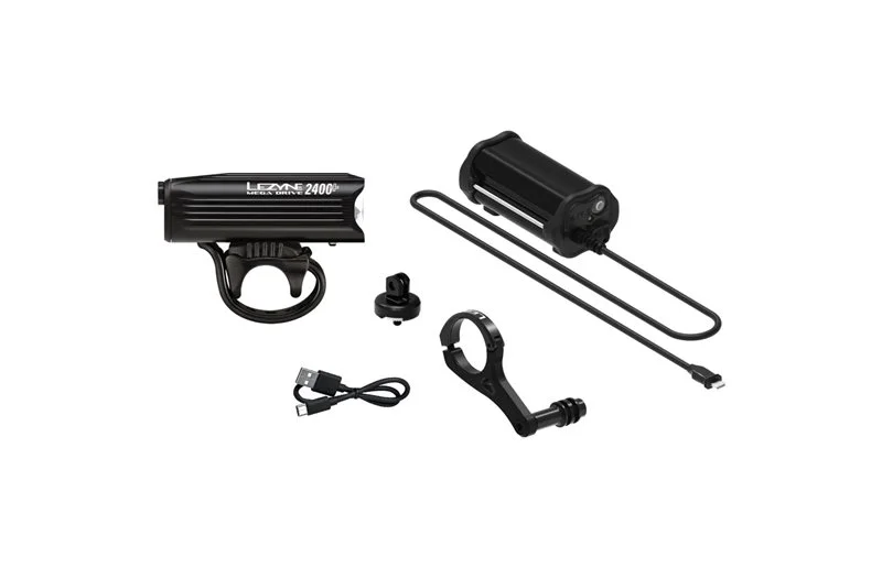 Frontlys Lezyne Mega Drive 2400+ Front Loaded Kit v:2994130