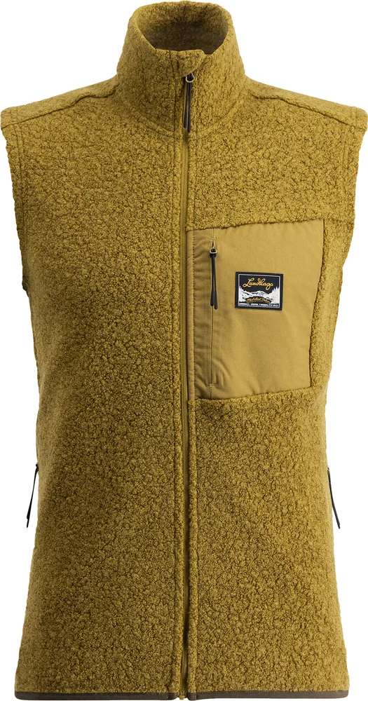 Lundhags Men’s Flok Wool Pile Vest Olive v:7597579 Lundhags Men’s Flok Wool Pile Vest Olive v:7597579