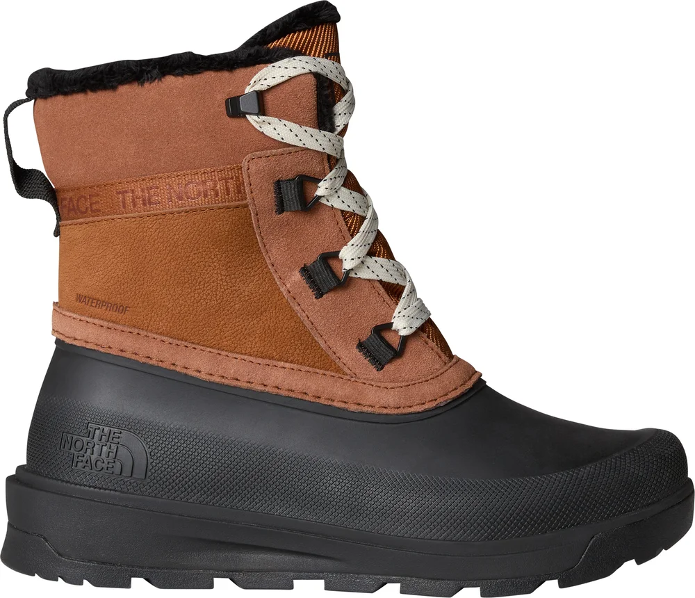 The North Face Women's Shellista V Shorty Waterproof Boots Burnt Umber/TNF Black v:5880422