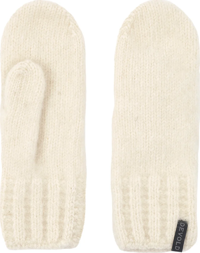 Devold Nansen Wool Mitten Offwhite v:6604074