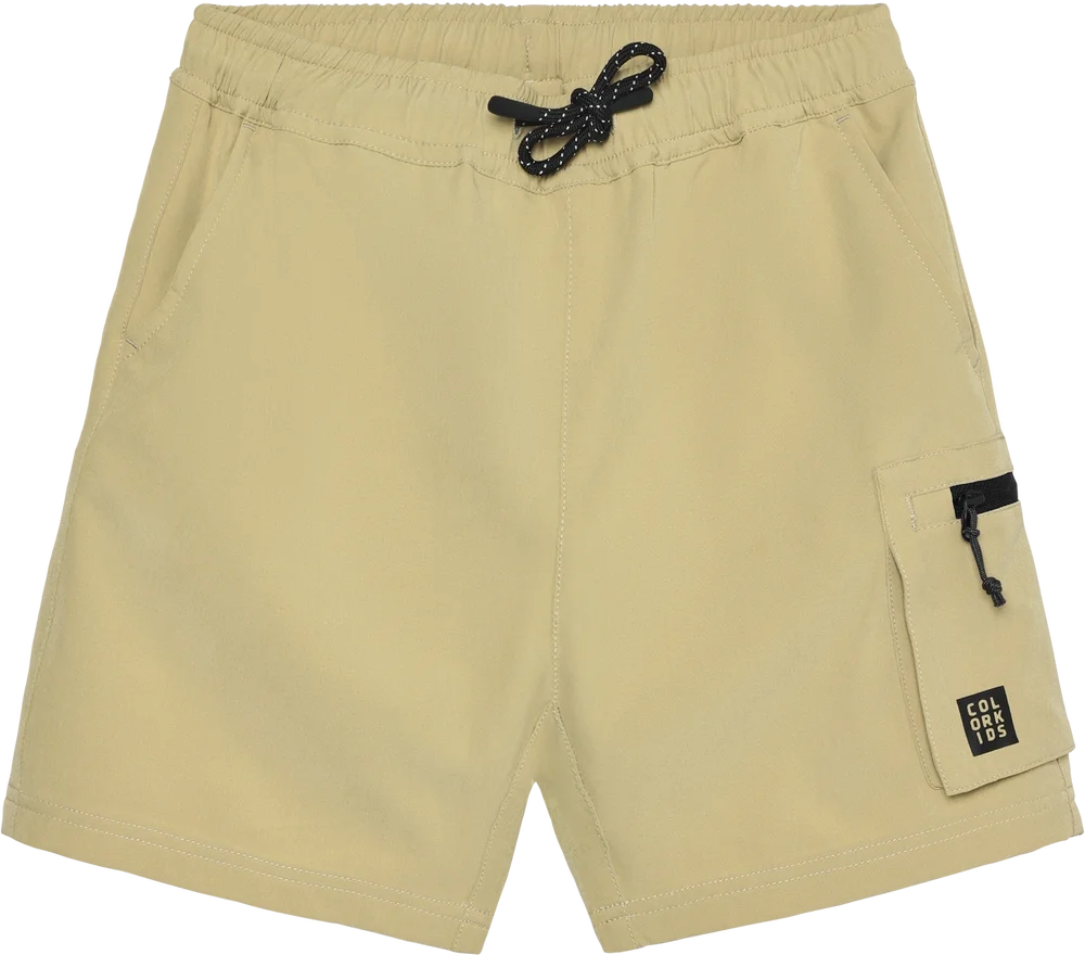 Color Kids Kids' Shorts With Zip Pocket Sponge v:6756742
