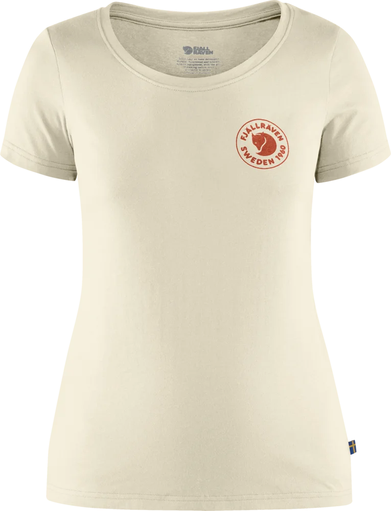 Fjällräven Women's 1960 Logo T-Shirt Chalk White v:5763772