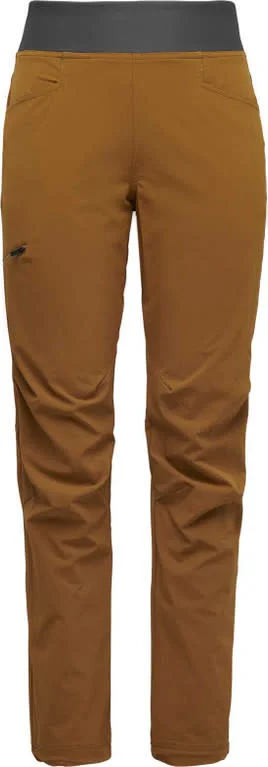 Black Diamond Women's Alpine Light Pants Dark Curry v:4166055