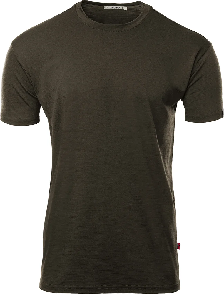 Aclima Men's LightWool 180 Classic Tee Tarmac v:5635914