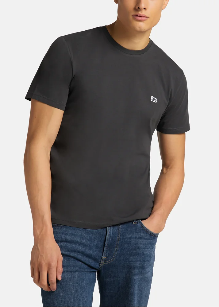 SS_PATCH_LOGO_TEE WASHED_BLACK v:4440802