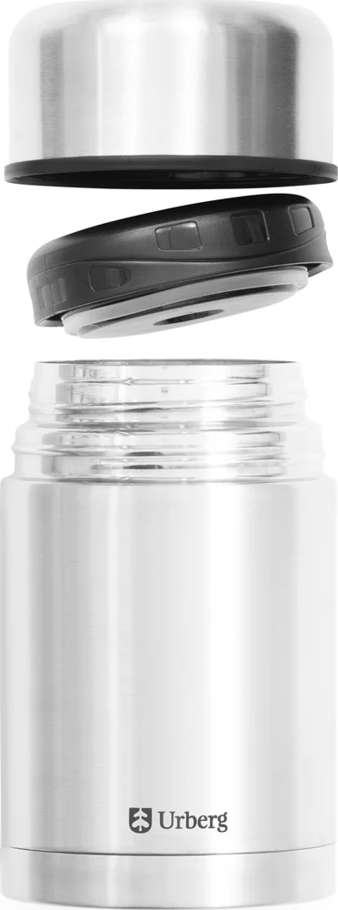 Urberg Vacuum Food Jar 750 ml Stainless v:3374920