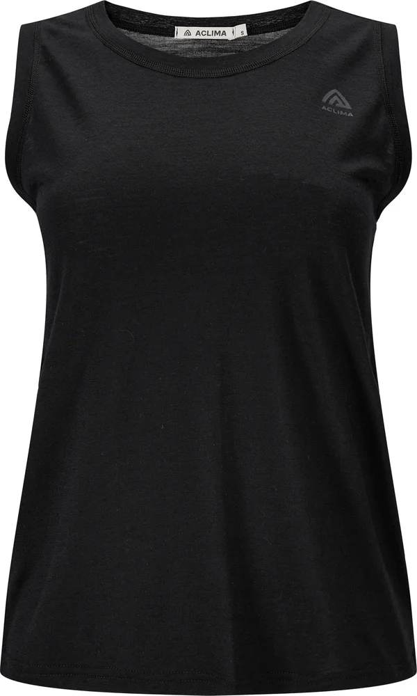 Aclima Women’s Lightwool 140 Singlet V2 Jet Black v:6143975 Aclima Women’s Lightwool 140 Singlet V2 Jet Black v:6143975