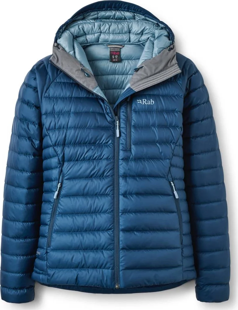Rab Women's Microlight Alpine Down Jacket Tempest Blue v:1748056