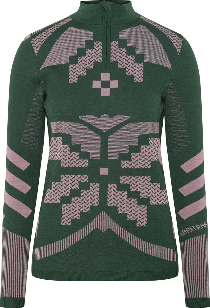 Kari Traa Women’s Faith Half Zip Thyme v:7423074 Kari Traa Women’s Faith Half Zip Thyme v:7423074