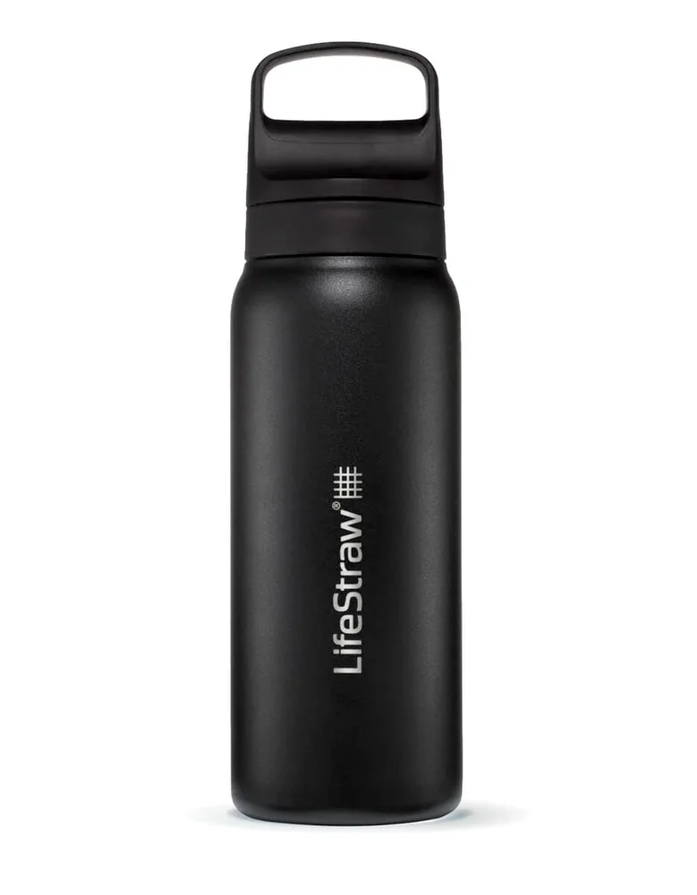 Lifestraw GO 2.0 Stainless Steel Black v:1524041 Lifestraw GO 2.0 Stainless Steel Black v:1524041