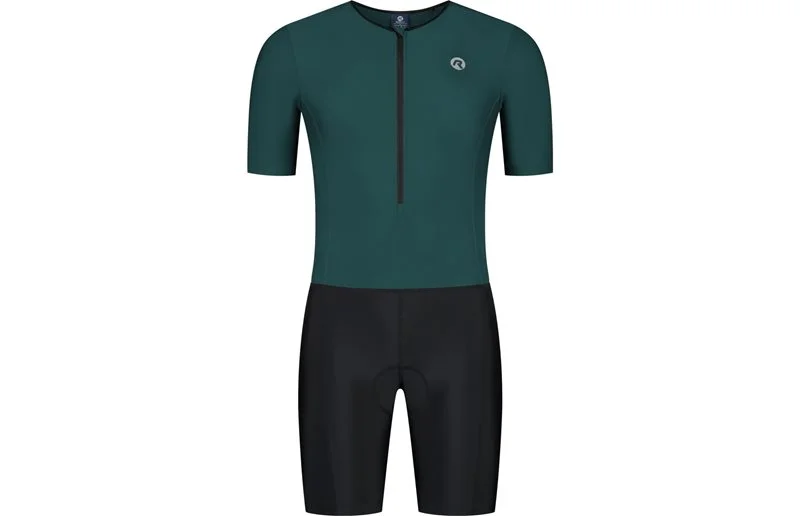 Sykkeldrakt Rogelli Florida Triathlon Suit S/S Black/Dark Teal v:4221692