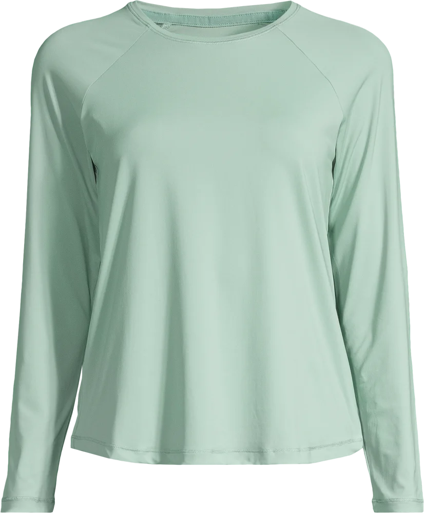Casall Women's Essential Long Sleeve Statue Green v:9830723