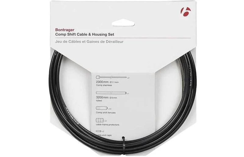 Bontrager Gear Comp girkabel og girhus-sett v:4889295 Bontrager Gear Comp girkabel og girhus-sett v:4889295