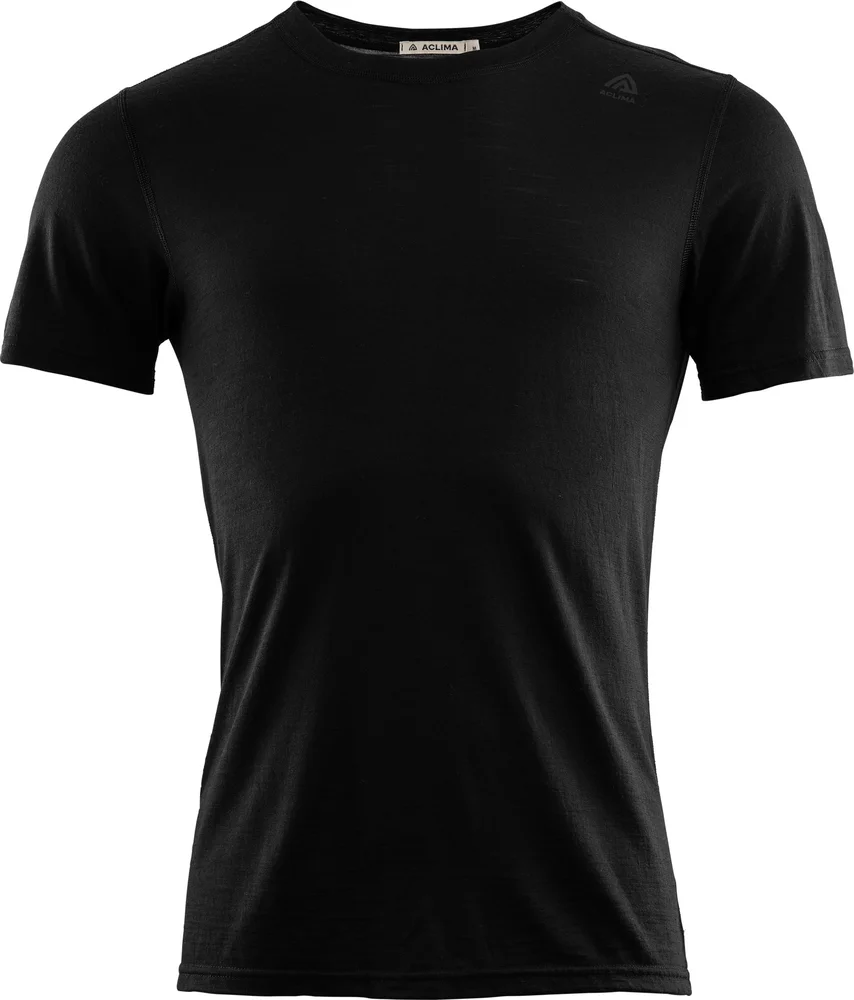 Aclima LightWool Undershirt T-shirt Man Jet Black v:4915772 Aclima LightWool Undershirt T-shirt Man Jet Black v:4915772