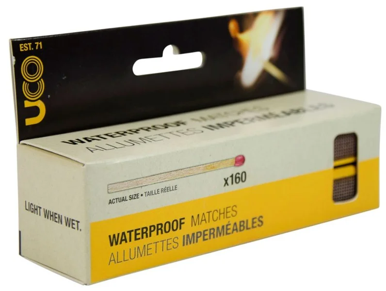 Waterproof Matches 4-pack 160 st v:5914976