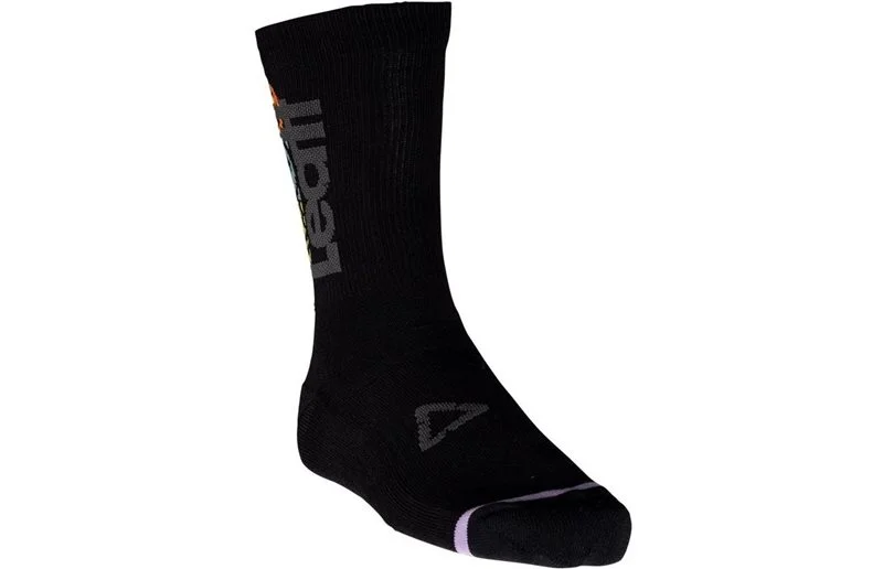 Sykkelsokker Leatt Socks MTB Black v:2647707