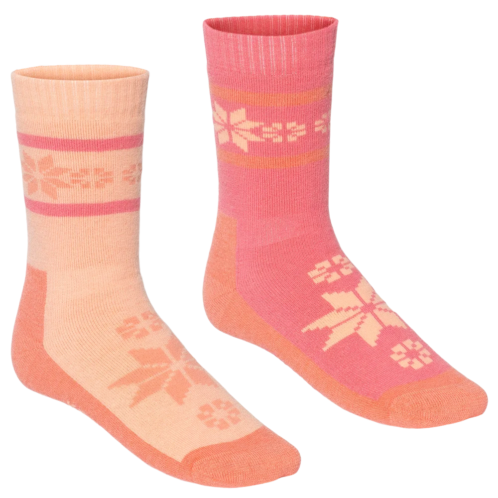 Kari Traa Women's Rusa Wool Sock 2-pack Gum v:7541314