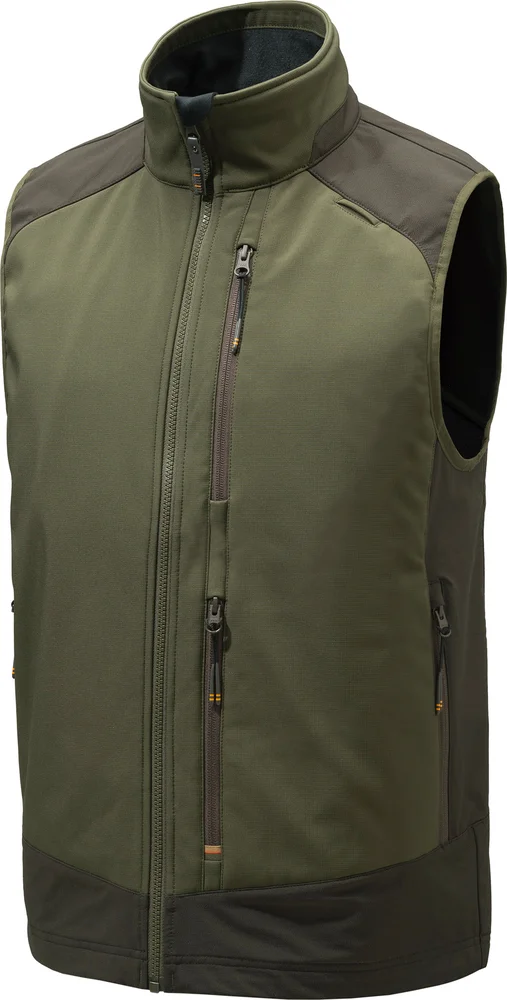 Beretta Men’s Butte Softshell Vest Moss & Brown v:9132288