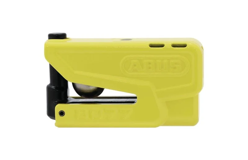 Abus Skivebremselås 8077 2.0 Detecto m/alarm X-PLUS Yellow v:1206284