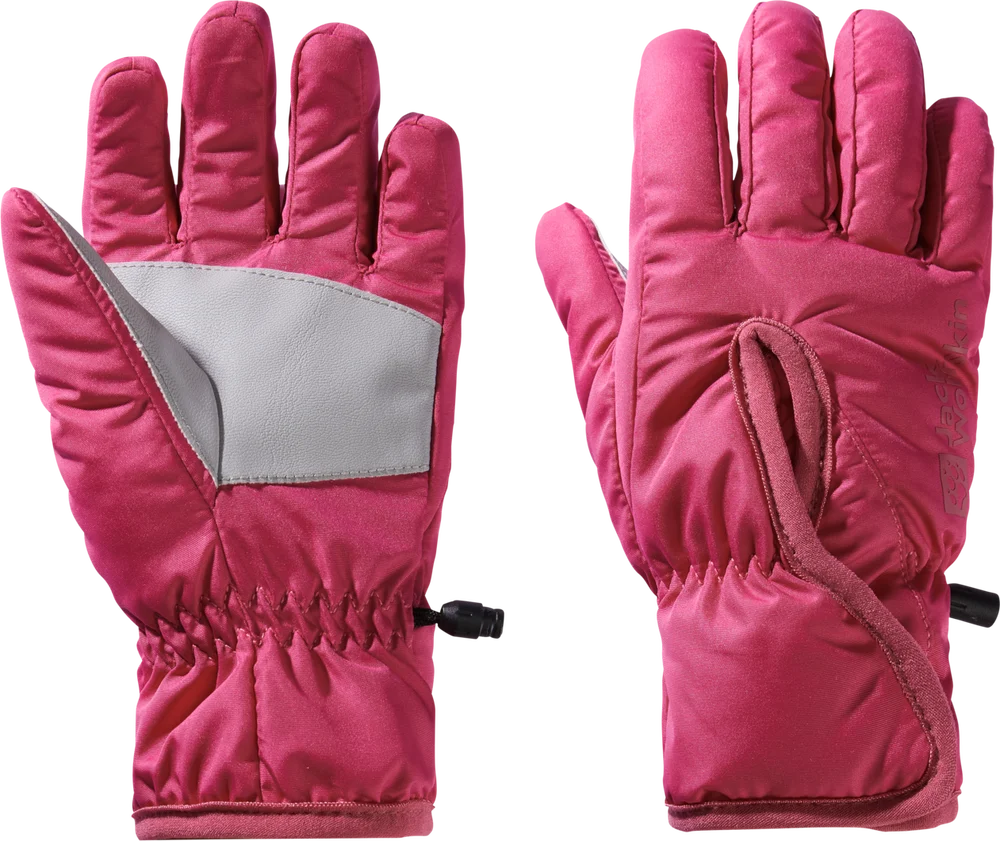 Jack Wolfskin Kids’ Easy Entry Glove Dark Fuchsia v:9966066 Jack Wolfskin Kids’ Easy Entry Glove Dark Fuchsia v:9966066
