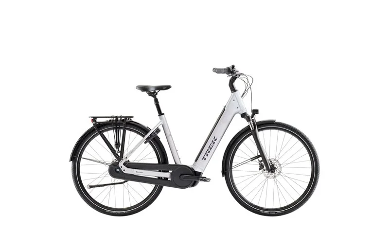 Elsykkel Trek District+ 3 Lowstep N7 540Wh Lunar Silver v:6702240