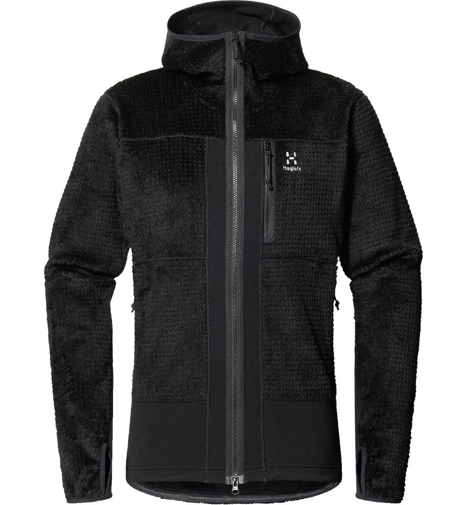 Haglöfs Men’s Vassi Mid Hood True Black v:2414314 Haglöfs Men’s Vassi Mid Hood True Black v:2414314