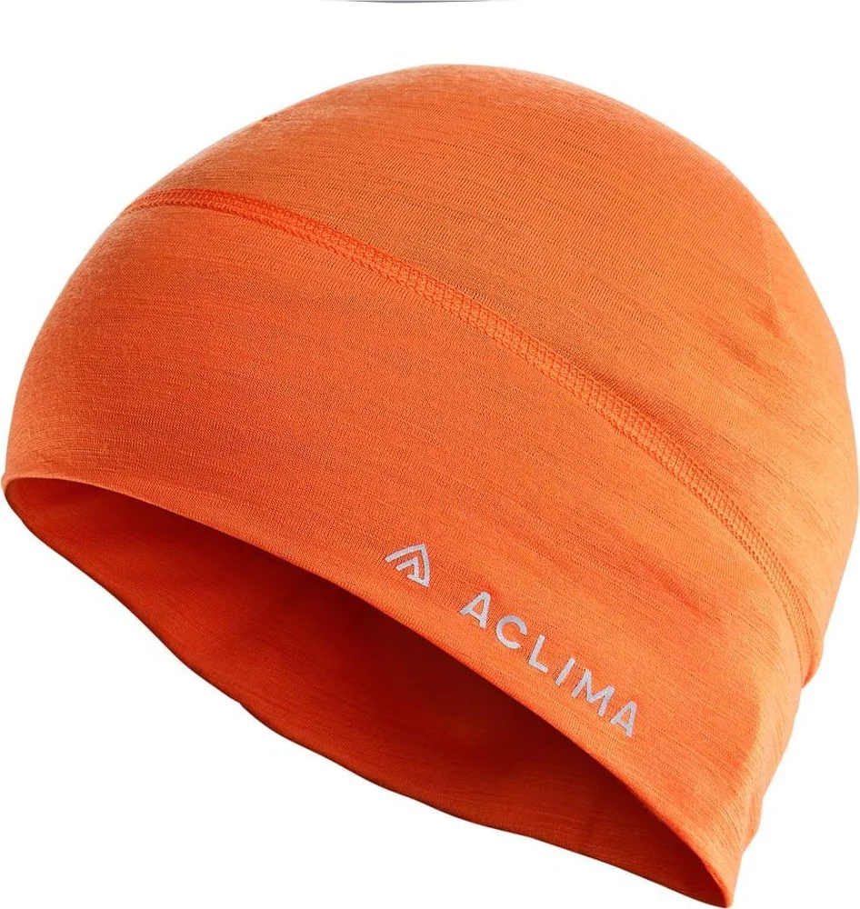 Aclima LightWool 140 Beanie Orange Tiger v:3255204