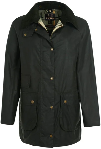 W's Tain Wax Jacket Sage v:3842335