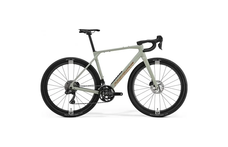 Gravelsykkel Merida Mission 7000 Matt Early Grey Moss/Bronze v:2587216