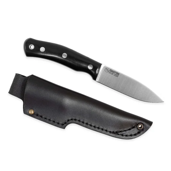 No.10 Swedish Forest Knife Svart Micarta/Platt v:4576564
