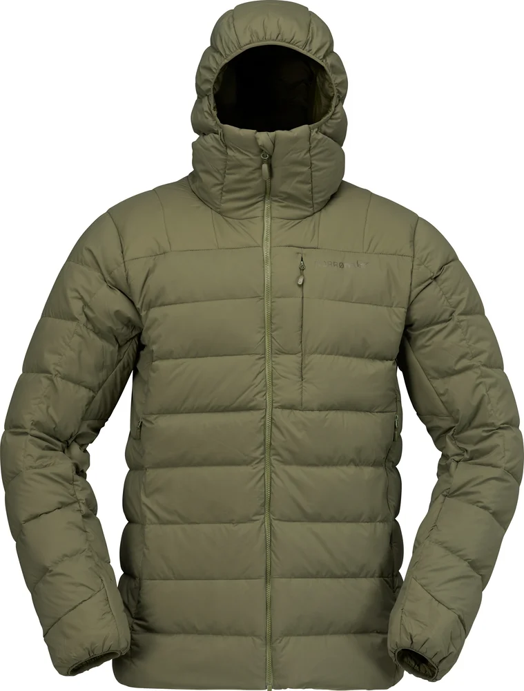 Norrøna Men's Femund Down700 Zip Hood Olive Night v:6733738