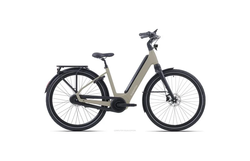 Elsykkel hybrid Superior eWAY 6.1 Gloss Dust v:5296314